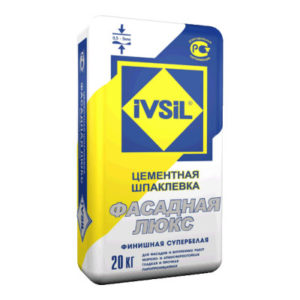 Шпатлевка IVSIL ФАСАДНАЯ ЛЮКС