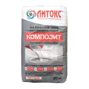Наливной пол Литокс Композит 30 кг