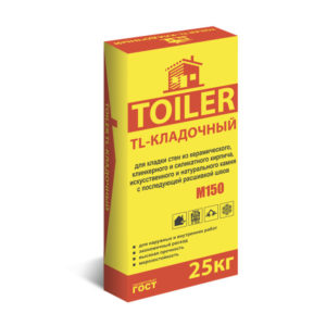 Смесь кладочная TOILER TL 25кг