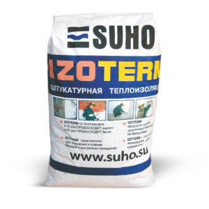 Смесь штукатурная теплоизоляция IZOTERM 3кг