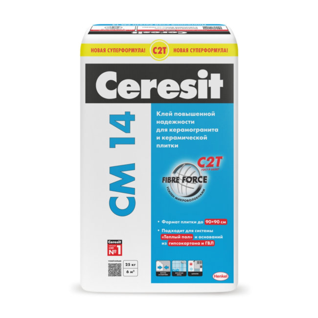 Клей для плитки Ceresit СМ 14 Экстра Клей для плитки Ceresit СМ 14 Экстра