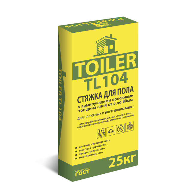Стяжка для пола TOILER TL104 Стяжка для пола TOILER TL104