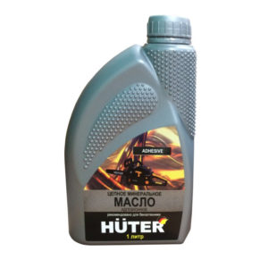 Масло цепное минеральное 80W90 для техники Huter