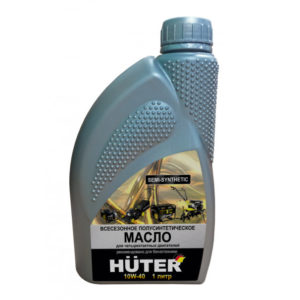 Масло моторное 10W-40 для 4х тактных двигателей Huter