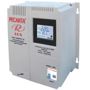 Стабилизатор АСН-3000Н/1-Ц Ресанта Lux