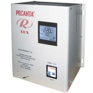 Стабилизатор АСН-8000Н/1-Ц Ресанта Lux