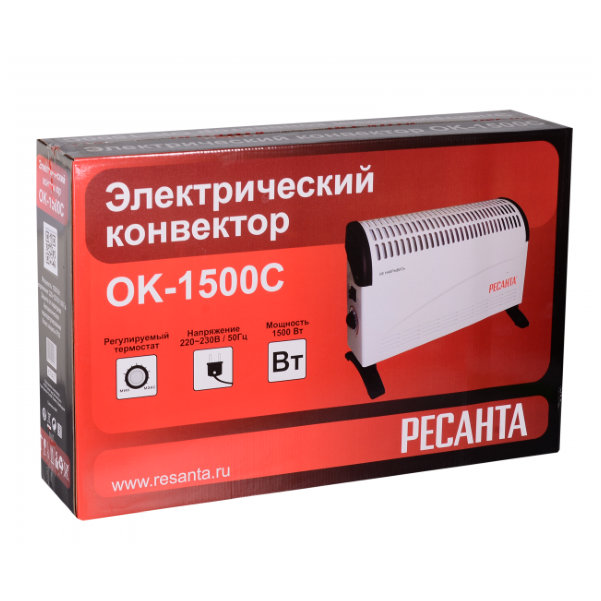 Электрический конвектор ОК-1500С упаковка Электрический конвектор ОК-1500С упаковка