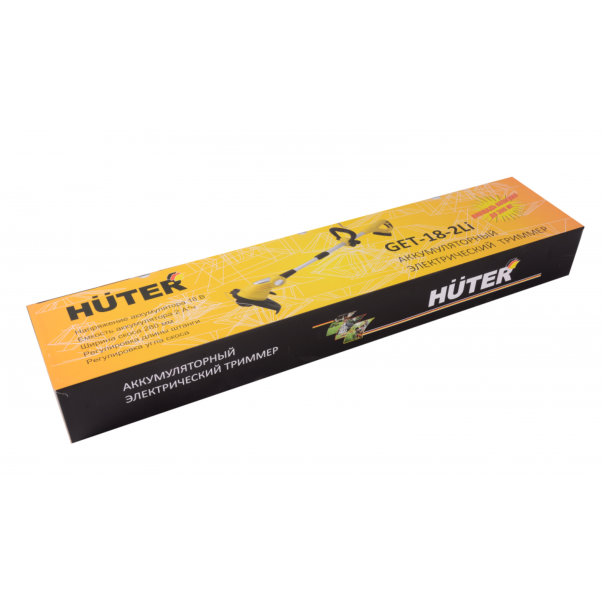 Аккумуляторный триммер GET-18-2Li Huter коробка Аккумуляторный триммер GET-18-2Li Huter коробка