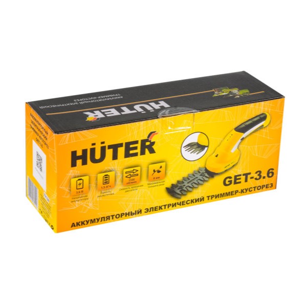 Триммер-кусторез Huter GET-3,6 упаковка Триммер-кусторез Huter GET-3,6 упаковка